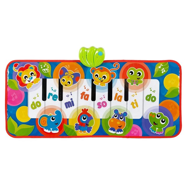 Продукт PLAYGRO Джунглата - Музикално пиано-пътека 3-в-1 със звуци 6м+ - 0 - BG Hlapeta
